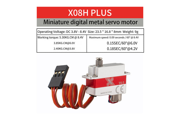 KST X08 X08H PLUS Micro Metal Gear Digital Servo