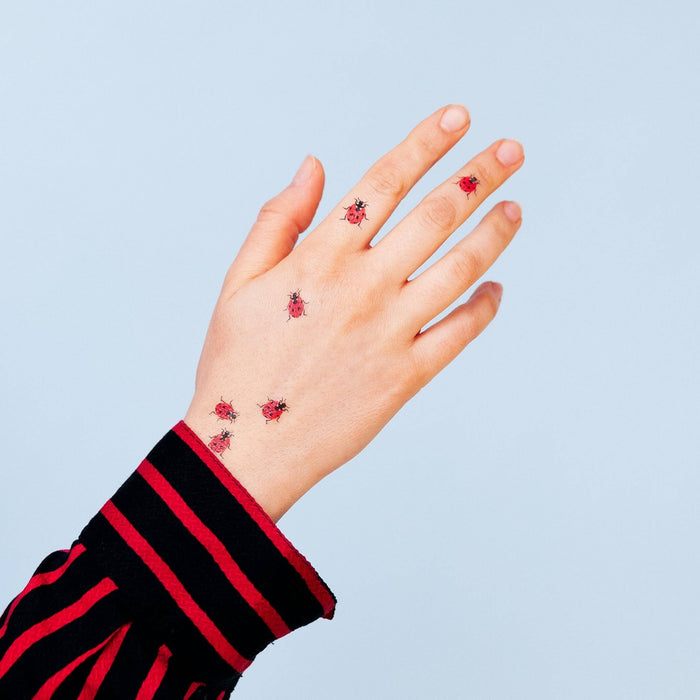 Ladybugs Tattoo Pair - The Regal Find