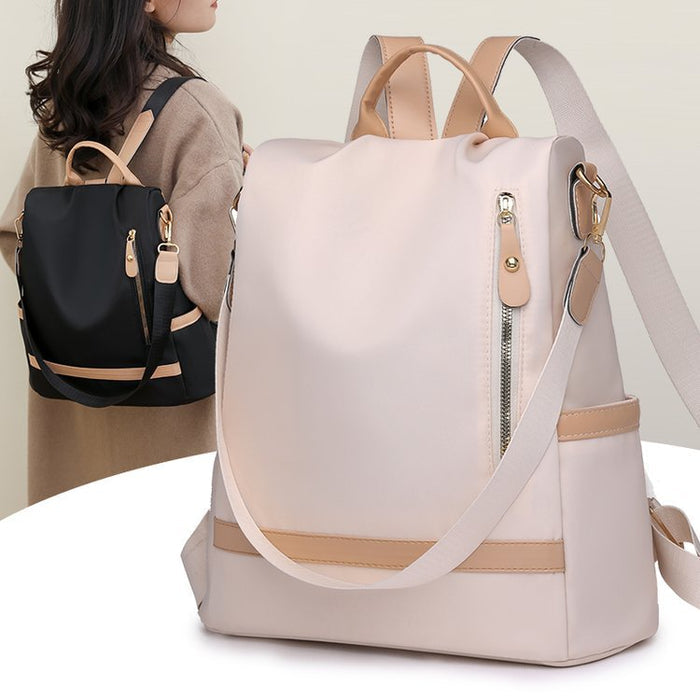 Large Capacity Waterproof Nylon Backpack – 3 Colors