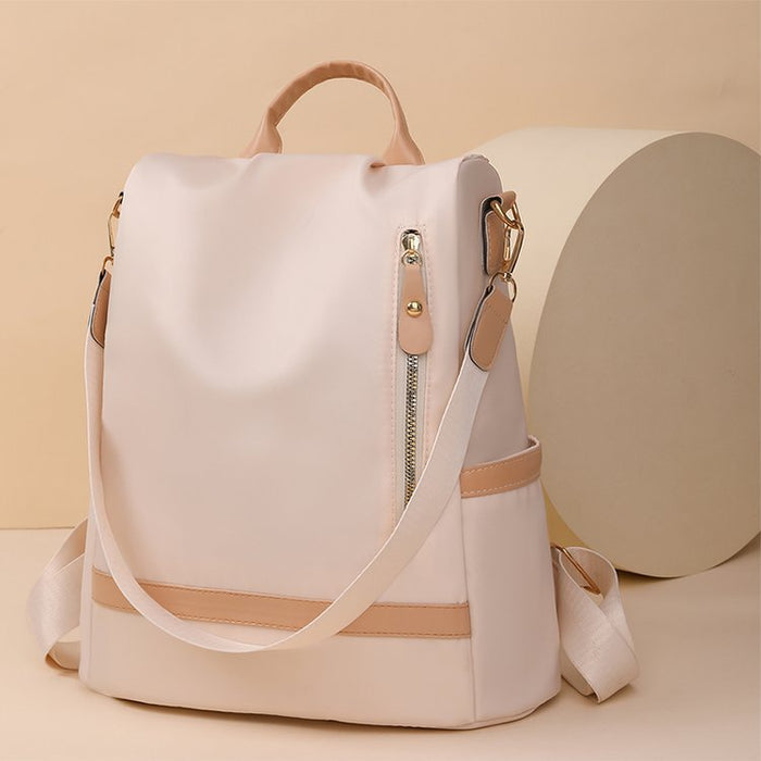 Large Capacity Waterproof Nylon Backpack – 3 Colors