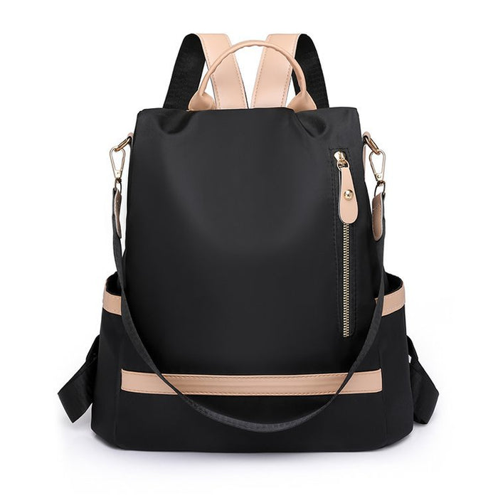 Large Capacity Waterproof Nylon Backpack – 3 Colors