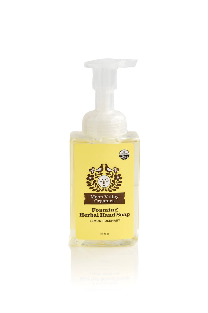 Lemon Rosemary Foaming Herbal Hand Soap - The Regal Find
