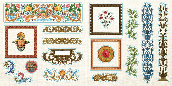Loads of Ephemera Sticker Book (580 stickers) - The Regal Find