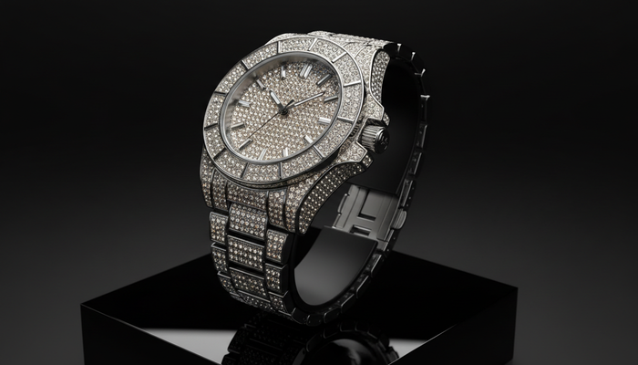 LUMEX SLIM TITANIUM WATCH