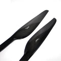 Carbon fiber drone propellers for UAVs, ideal for mapping and industrial use