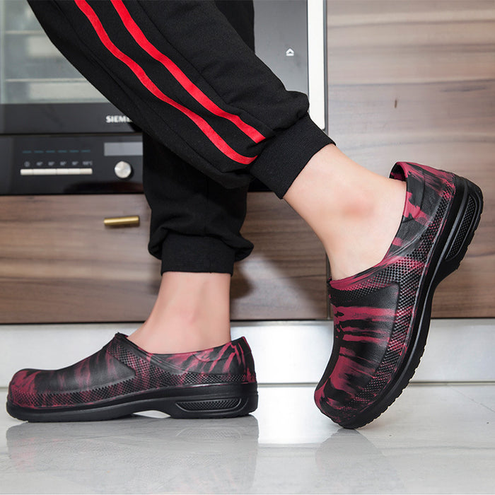 Men's Chef Work Shoes – Low-Top Kitchen Sneakers | 3 Colors, EU 39–49