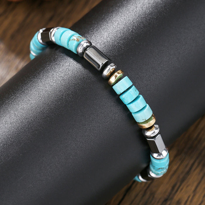 Turquoise Healing Bracelet – Protection & Balance for Men