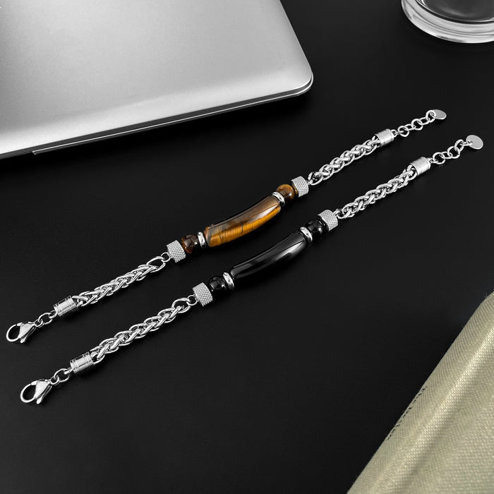 Luxury Men’s Protection Bracelet Tiger Eye