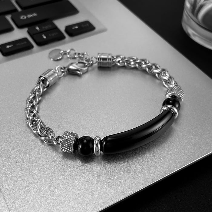 Masculine Confidence Bracelet for Him