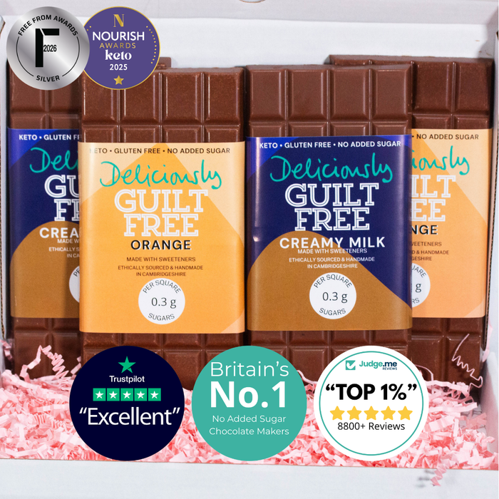 Milk and Orange Box 40% Cocoa (4 x 100g)