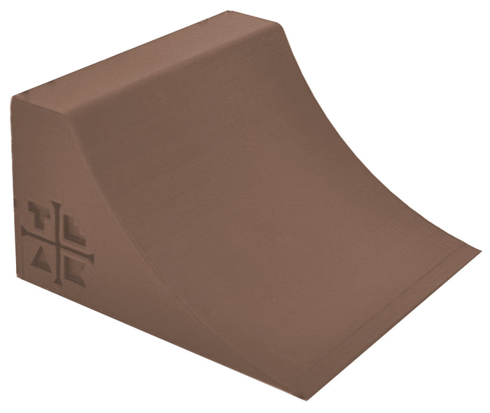 Teak Tuning Mini Quarter Pipe, 4 Inch - Metallic Brown