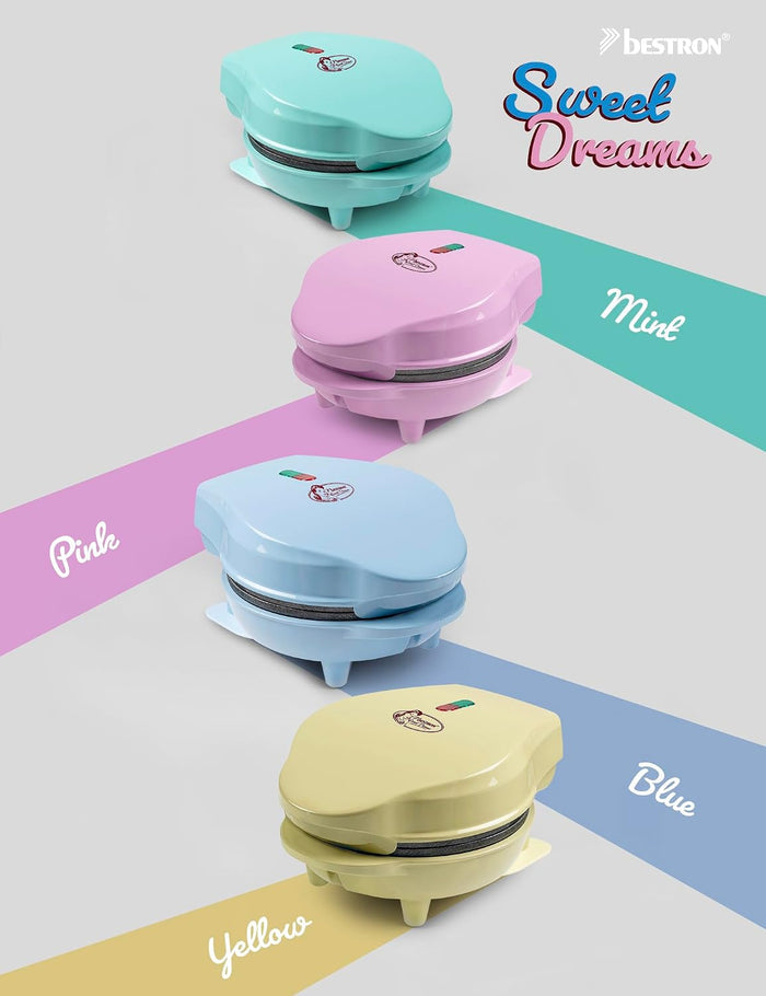 AMW500VBS Mini Waffle Maker, Alloy Steel