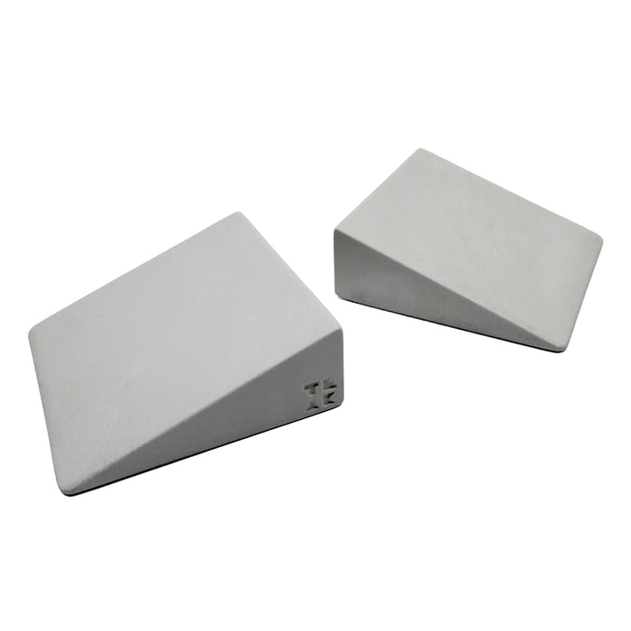 Teak Tuning - Monument Series 2PK Monument Series Concrete Lowboy 1.0 Kicker Ramps, Small - 3" Long, 1" Tall - "Sterling Gray" Colorway