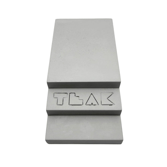 Teak Tuning - Monument Series Monument Series Concrete - "The Stoop" Manual Pad Stairs - 6" Long, 3" Wide - Sterling Gray Colorway