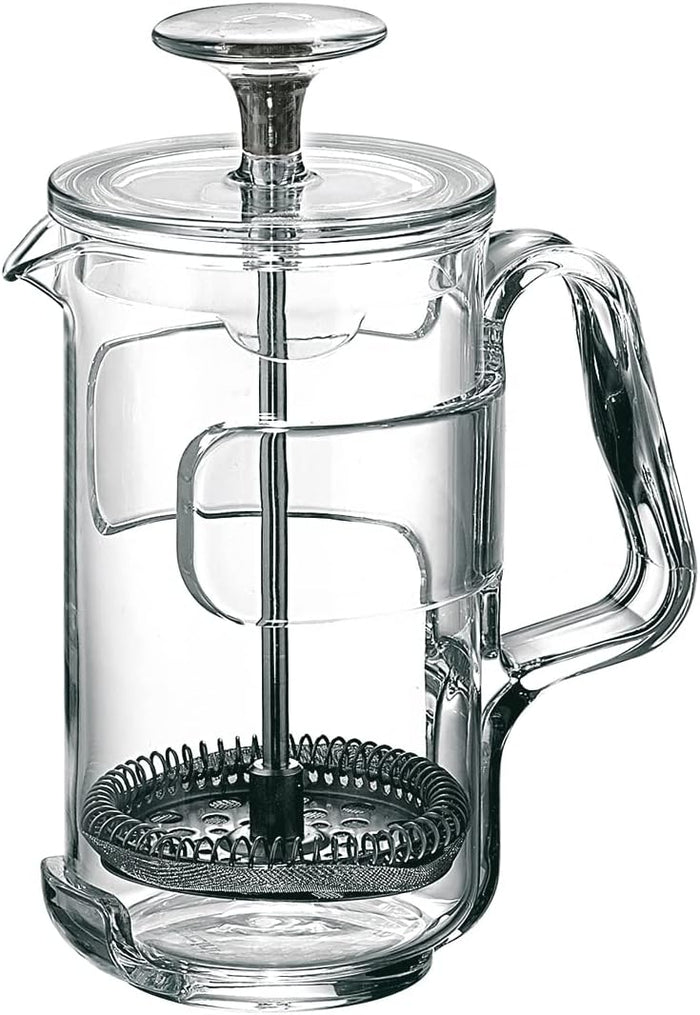 Multishaker Coffee and Tea Press, French Press with Milk Frother