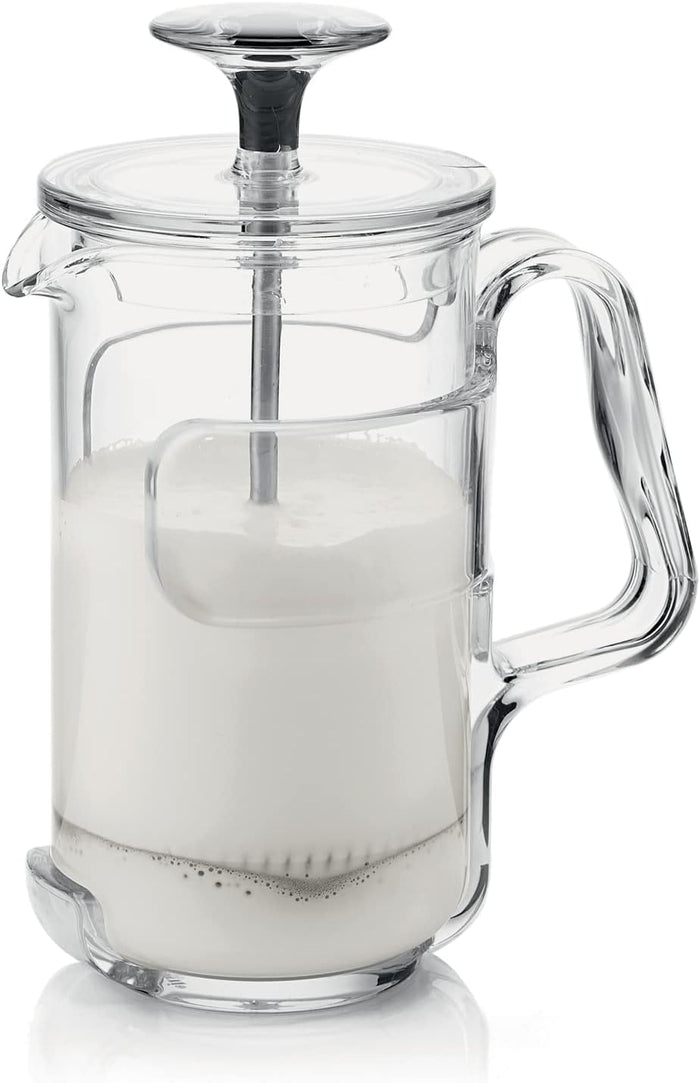 Multishaker Coffee and Tea Press, French Press with Milk Frother