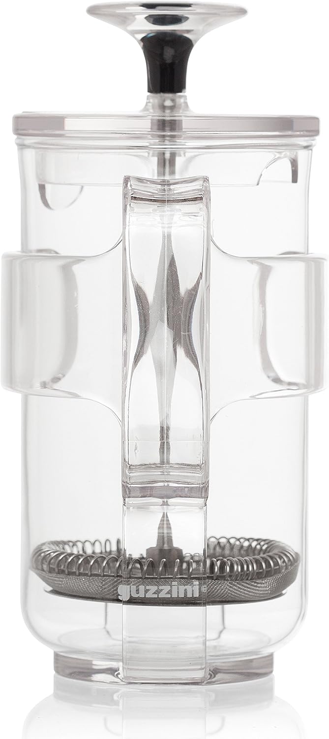 Multishaker Coffee and Tea Press, French Press with Milk Frother