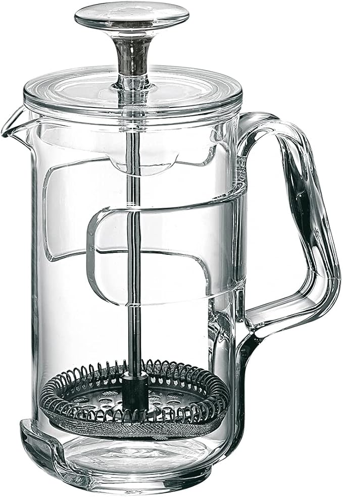 Multishaker Coffee and Tea Press, French Press with Milk Frother