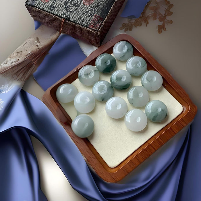 Authentic natural jadeite pendant necklace for men and women