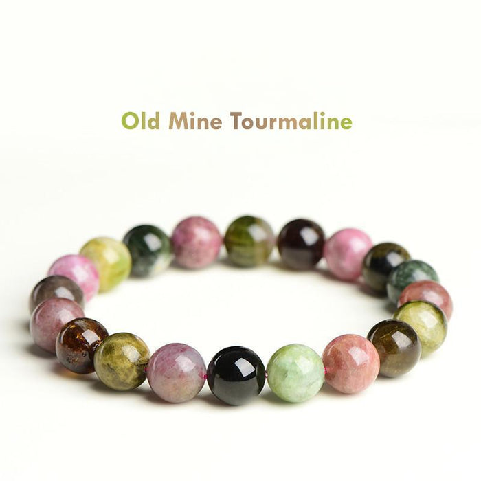 Old Mine Multicolor Tourmaline Bracelet – Rare Rainbow Gemstone