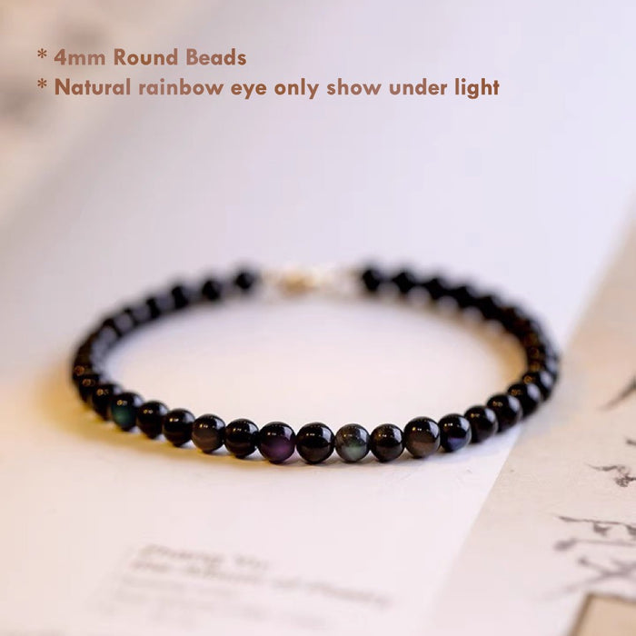3mm Faceted & 4mm Round Beads – Minimalist Crystal Jewelry