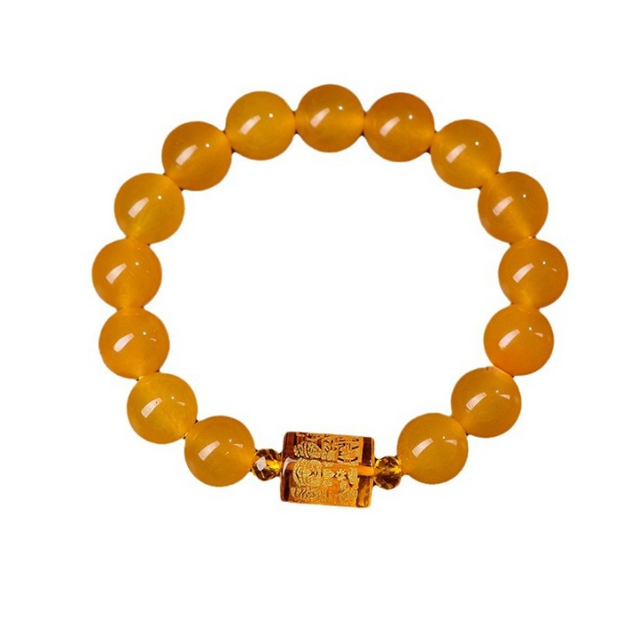 Golden Crystal Bracelet – Symbol of Abundance and Harmony