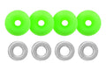 Teak Tuning O-Ring Bushings Pro Duro Series - Multiple Durometers - Green 71A