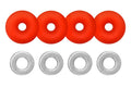 Teak Tuning O-Ring Bushings Pro Duro Series - Multiple Durometers - Red 71A
