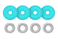 Teak Tuning O-Ring Bushings Pro Duro Series - Multiple Durometers - Teal 71A