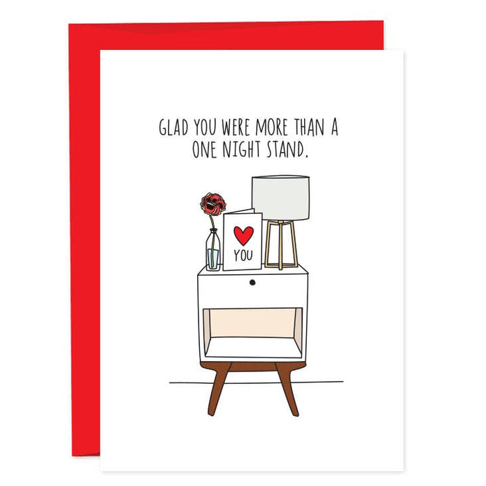One Night Stand Greeting Card - The Regal Find