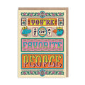 One Of Favourite People Greeting Card (9845) - The Regal Find