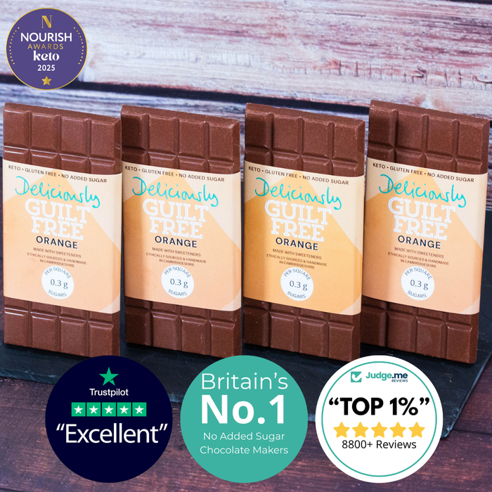 Orange Chocolate Box (4x 100g)