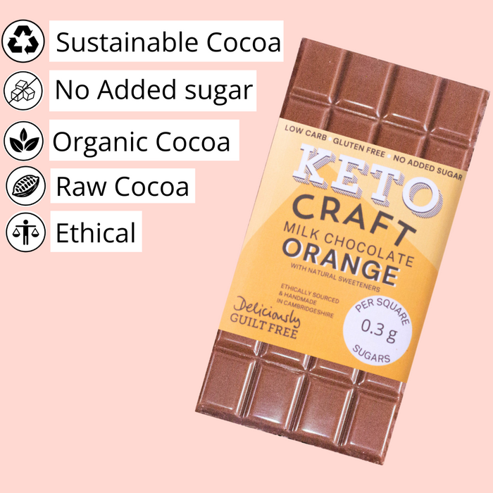 Orange Chocolate Box (4x 100g)