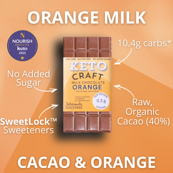 Orange Milk Chocolate (100g)