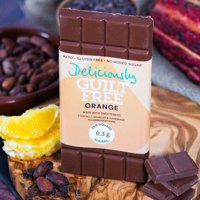 Orange Milk Chocolate (100g)