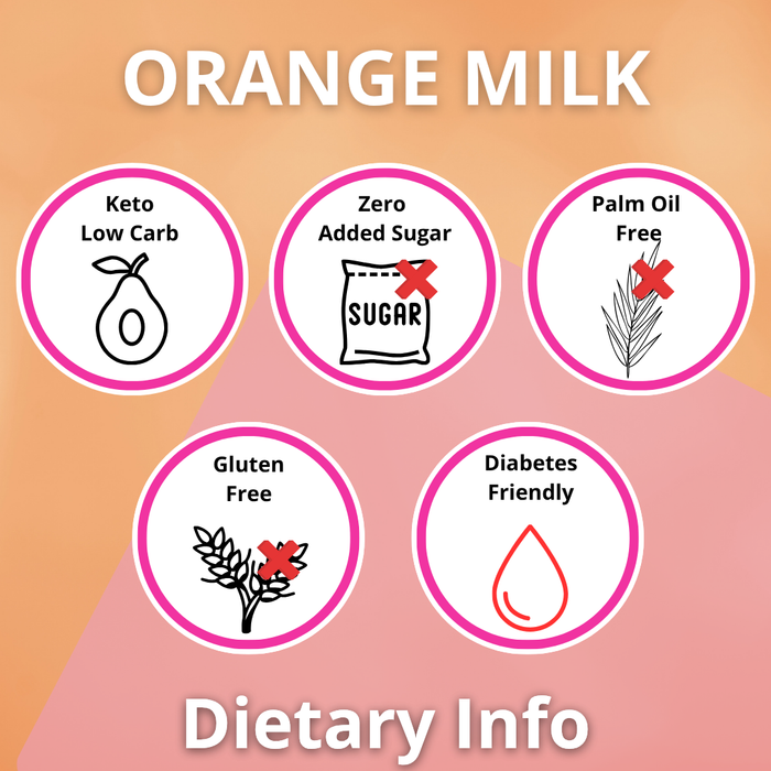 Orange Milk Chocolate (100g)