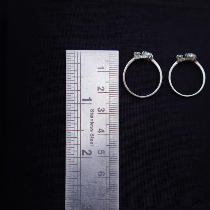 Orbit Pearl Ring-S/M - Quirksmith