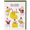 Party Mice Birthday Card - The Regal Find