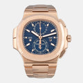 Patek Philippe Nautilus Travel Time Chronograph Watch