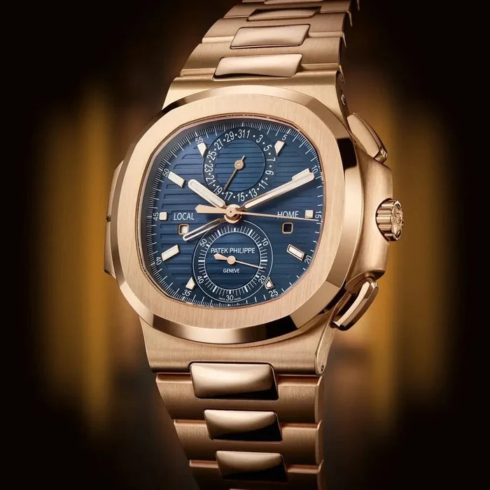 Patek Philippe Nautilus Travel Time Chronograph Watch