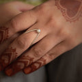 Pearl Drop Vanki Ring - Quirksmith