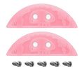 Teak Tuning Peeping Yeti Fingerboard Nose & Tail Guards - 7.5mm x 22mm - Pink