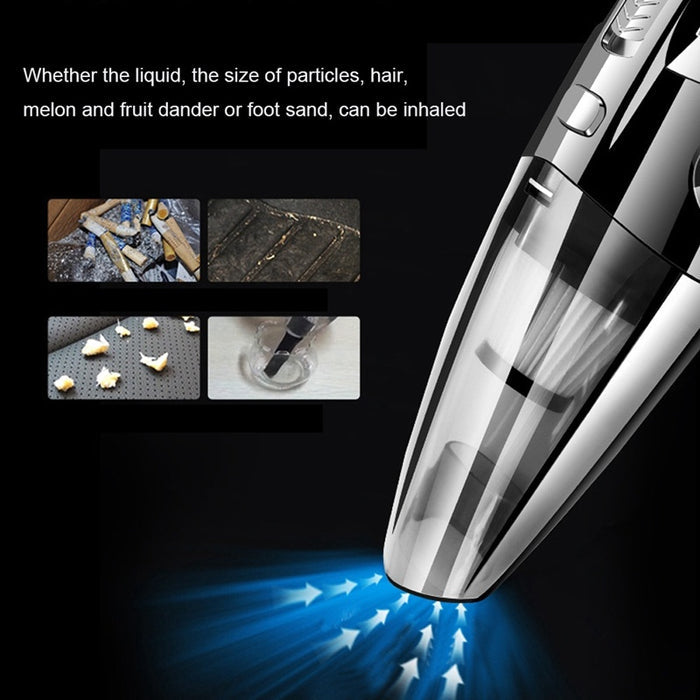 Vacuum cleaner head with cleaning capabilities on various substances.