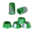 Teak Tuning Pro Duro Fingerboard Tuning Kit - Team Rider @Jakepfb Pro Model Signature Tuning -  Set of Pivot Cups & Pro Duro Bubble Bushings - Green & Gray Swirl Colorway