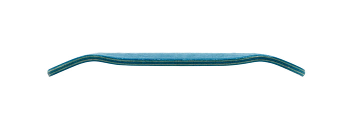 Teak Tuning PROlific Wooden 5 Ply Fingerboard Deck 35x95mm - Teak Teal - with Color Matching Mid Ply