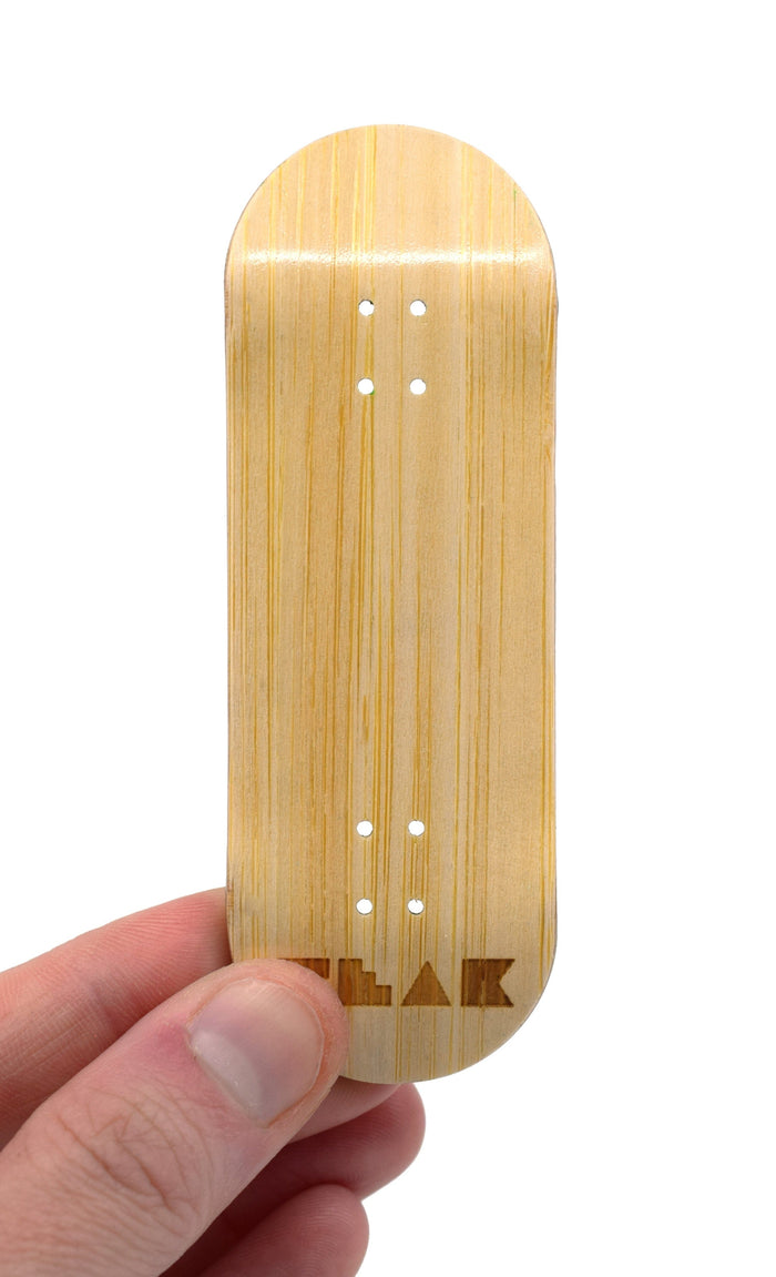 Teak Tuning PROlific Wooden 6 Ply Fingerboard Deck 35x95mm - Bamboo Samurai