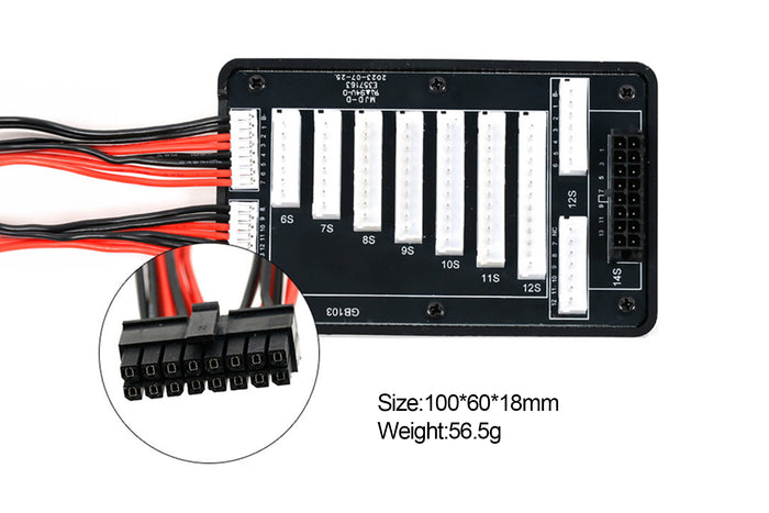 RC Model Charger Expansion/Charging Board 6-12S