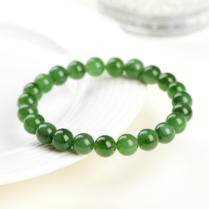 Natural Hetian jade jewelry for wealth harmony
