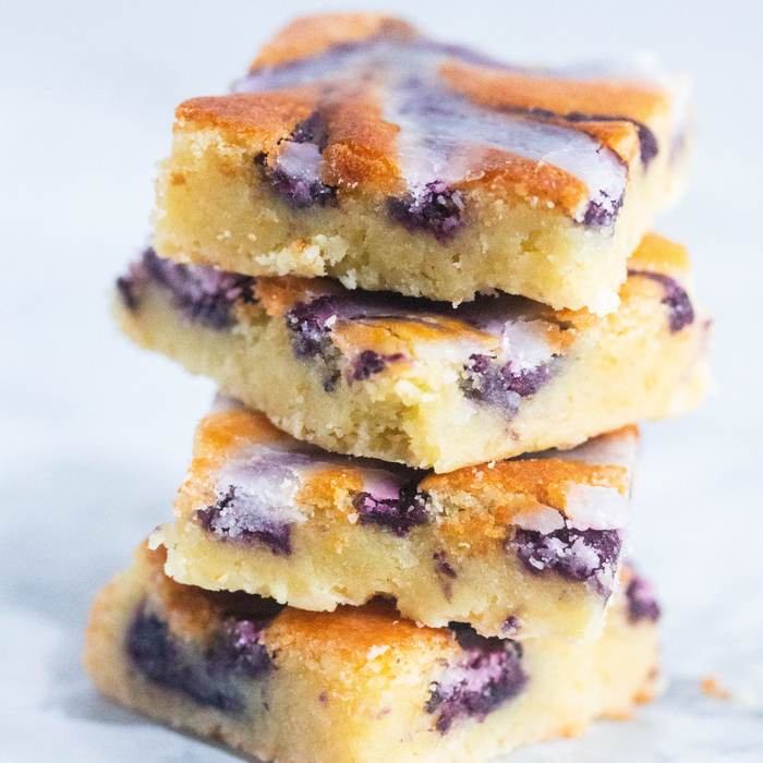 Recipe - Blueberry & Lemon Drizzle