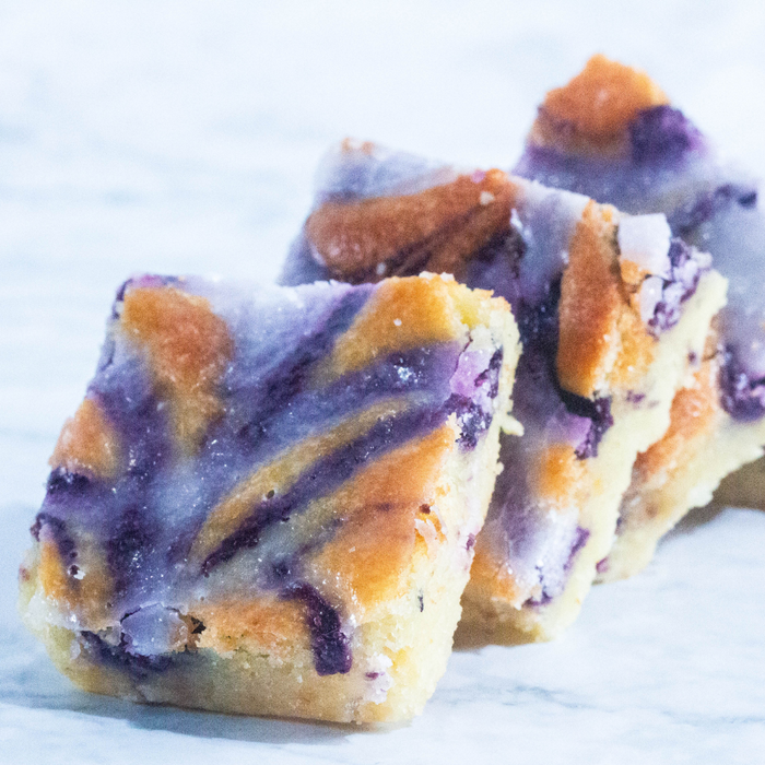 Recipe - Blueberry & Lemon Drizzle